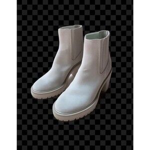 Dolce Vita Caster H2O Women's Boots Mushroom Color Waterproof Suede Size 6.5